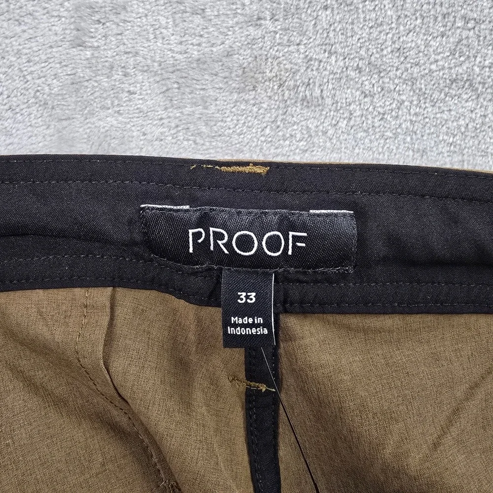 NWT‎ Proof Size 33 Equator Short Brown Performance Cargo Tech Utility Shorts